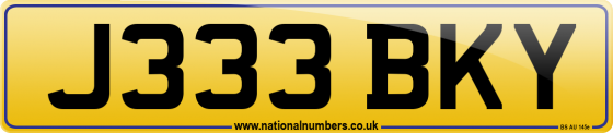 J333 BKY