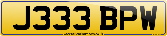 J333 BPW