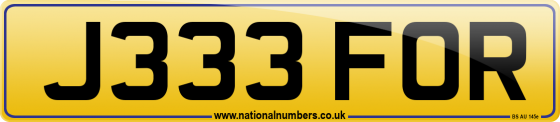 J333 FOR