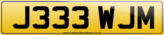 J333 WJM