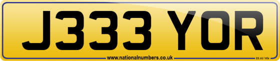 J333 YOR