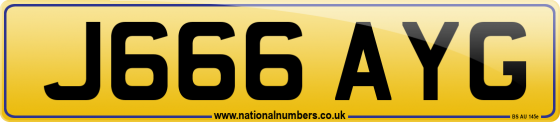 J666 AYG