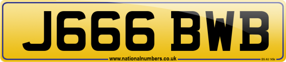 J666 BWB