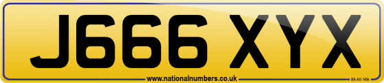 J666 XYX