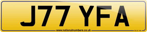 J77 YFA