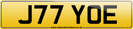 J77 YOE
