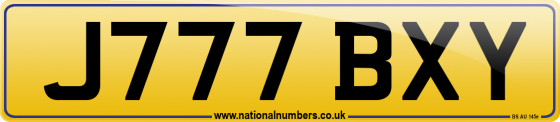 J777 BXY