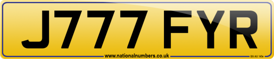 J777 FYR
