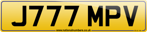 J777 MPV