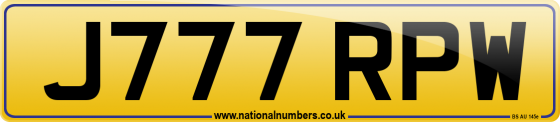J777 RPW