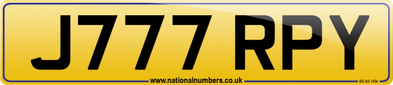J777 RPY
