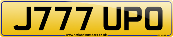 J777 UPO
