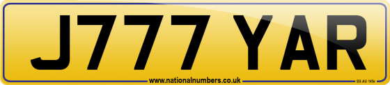 J777 YAR
