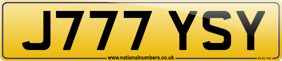 J777 YSY