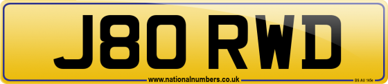 J80 RWD