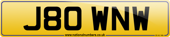 J80 WNW
