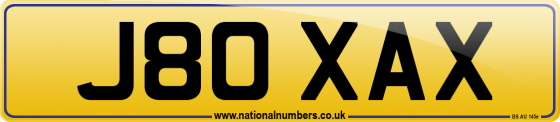 J80 XAX