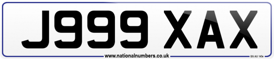 J999 XAX