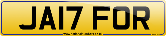 JA17 FOR