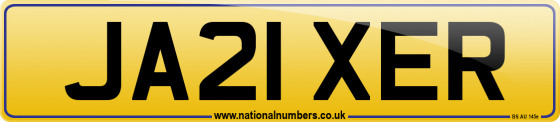 JA21 XER
