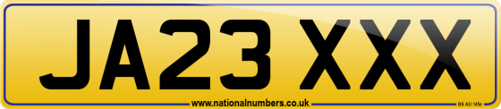 JA23 XXX