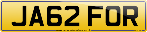JA62 FOR