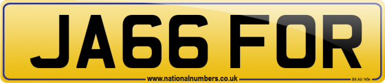 JA66 FOR