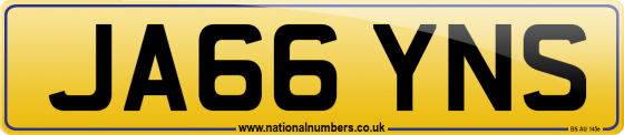 JA66 YNS