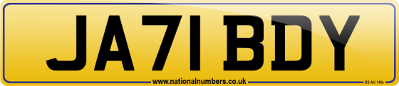JA71 BDY
