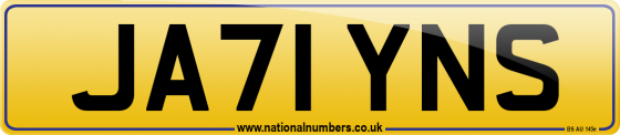 JA71 YNS