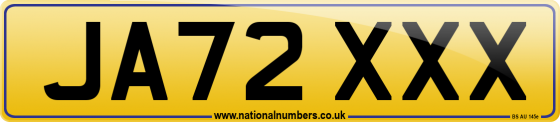 JA72 XXX