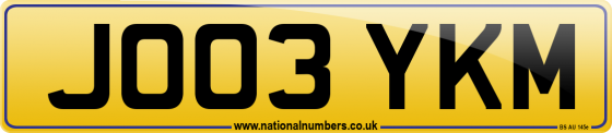 JO03 YKM