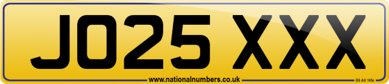 JO25 XXX