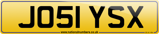 JO51 YSX