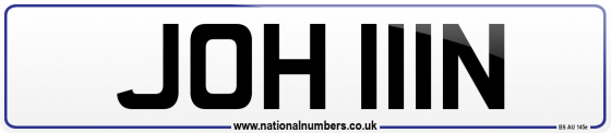 JOH 111N