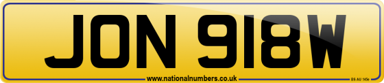 JON 918W