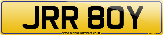 JRR 80Y