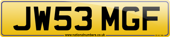 JW53 MGF