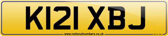 K121 XBJ