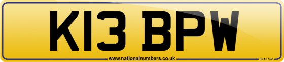 K13 BPW