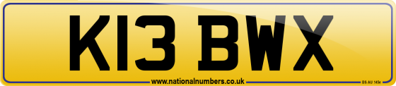 K13 BWX