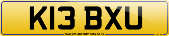 K13 BXU