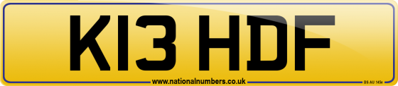 K13 HDF