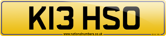 K13 HSO