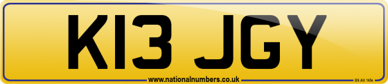 K13 JGY