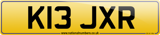 K13 JXR