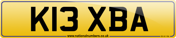 K13 XBA