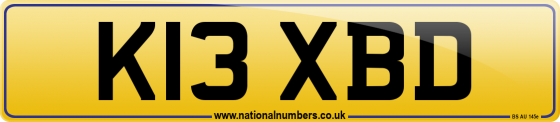 K13 XBD
