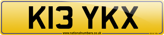 K13 YKX