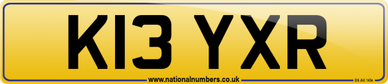 K13 YXR